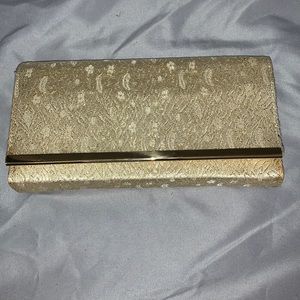 Brite Mode Vintage Gold Clutch